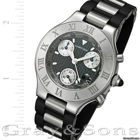 Cartier Chronoscaph 21 w10125u2 watches