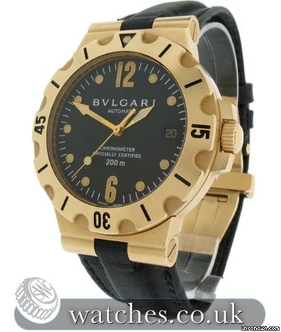 Bulgari Diagono Scuba 18ct watches