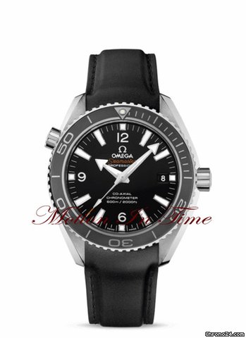 Omega SEAMASTER PLANET OCEAN STEEL ON RUBBER STRAP 42mm watches