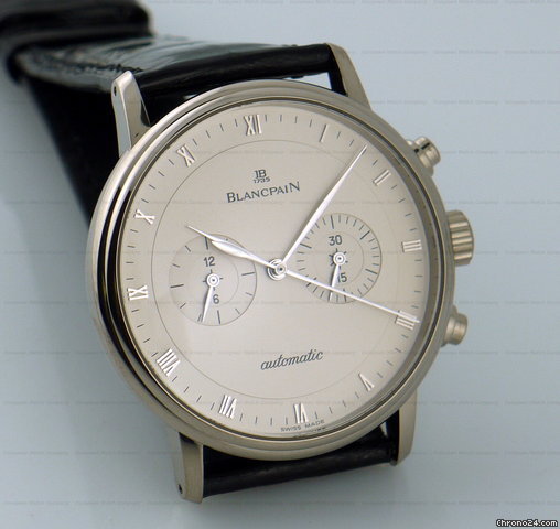 Blancpain Villeret Chronograph 18K White Gold 40MM Automatic watches
