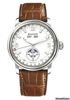 Blancpain Leman Complete Calendar Moonphase Mens Watch 2863-1127-53B watches
