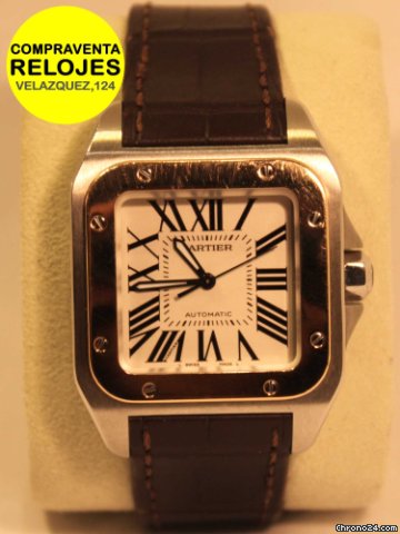Cartier SANTOS 100 cadete ACERO Y ORO watches