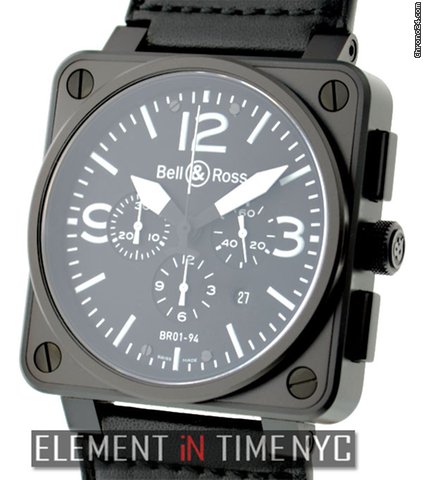 Bell & Ross Chronograph BR 01-94 Carbon watches