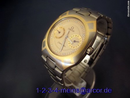Omega Seamaster Titan/Gold 18 Karat Herrenuhr watches