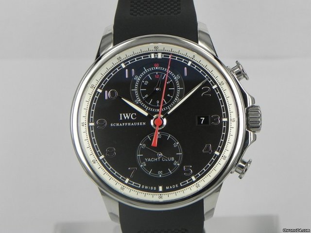 IWC PORTOGHESE YACHT CLUB QUADRANTE NERO watches