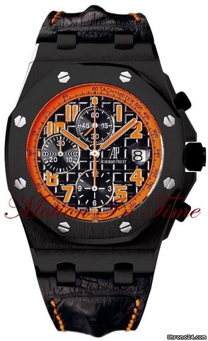 Audemars Piguet Royal Oak Offshore VOLCANO BLACK PVD 44mm CHRONOGRAPH - RARE watches