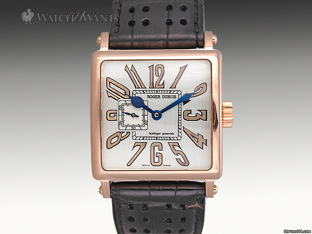 Roger Dubuis Golden Square G34 - 34mm 18K Rose Gold - Special Limited Edition (only 28 pieces) - Pre-Owned & As-New watches