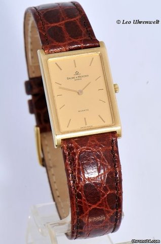 Baume & Mercier ELEGANTE HERRENUHR IN 14KT GOLD-AUSF��HRUNG watches