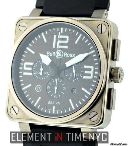 Bell & Ross BR 01-94 TItanium Chronograph NIB watches