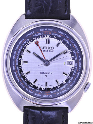 Seiko World Time Navigator watches