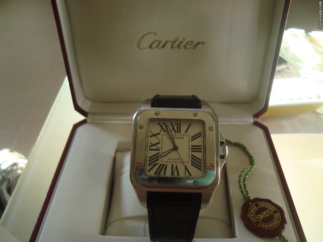 Cartier SANTOS 100 watches