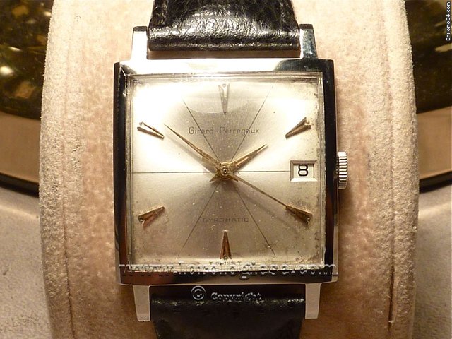 Girard Perregaux Gyromatic Grand Carre Cioccolatone - Vintage watches