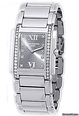 Patek Philippe Lady's Stainless Steel Diamond Twenty-4 watches