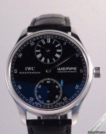 IWC Wempe Regulateur Portuguese - 5443 platinum watches