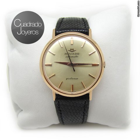 Movado Gentleman Clasic Gold watches