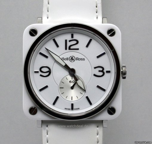 Bell & Ross BRS-WH-CERAMIC/SRB NEU incl MWST mit Box+Papieren watches