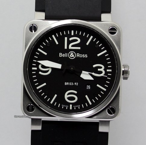Bell & Ross Aviation BR03-92 NEU incl MWST mit Box + Papieren watches