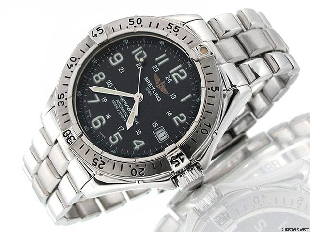 Breitling Herren "SUPER OCEAN" Edelstahl Automatik watches