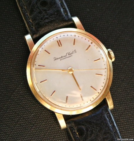 IWC 18 kt massiv Gold / 34mm C 89 watches