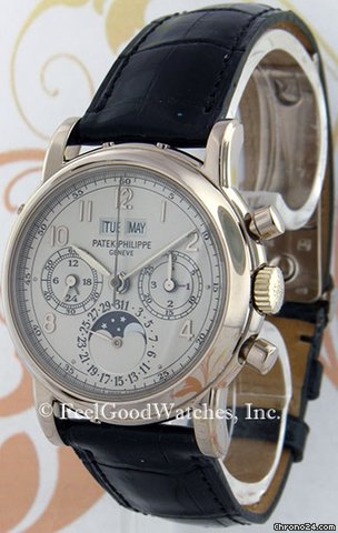 Patek Philippe 3970EG Perpetual Calendar Chronograph, White Gold watches