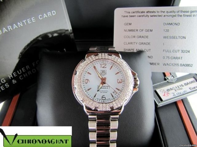 TAG Heuer Formula 1 Serie Di Brillanti Ref.wac1215ba0852 watches