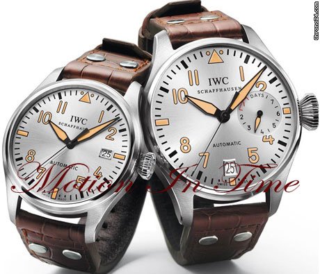IWC Pilot's Watches for Father and Son -BIG PILOTS PLATINUM 5004 watches
