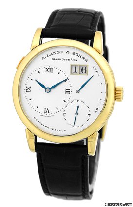 A. Lange & Sohne Gent's 18K Yellow Gold A Lange 1 Strapwatch watches