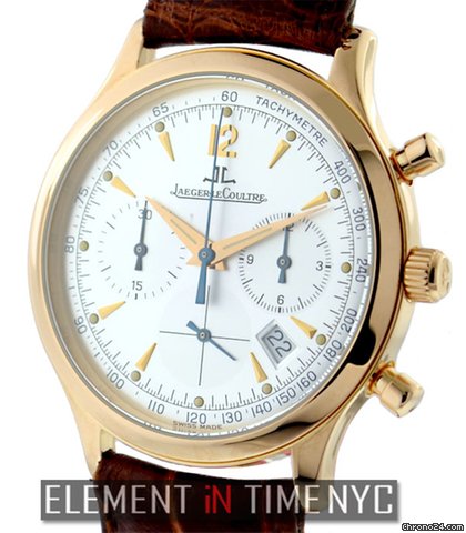 Jaeger-LeCoultre Master Chronograph 18k Pink Gold watches