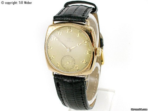 Omega "Cushion" watches