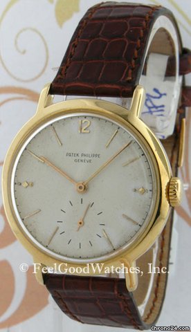 Patek Philippe 2458 Vintage Calatrava, Yellow Gold watches