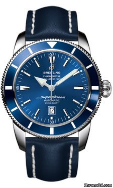 Breitling Superocean Heritage 46 Leather Strap watches