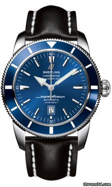 Breitling Superocean Heritage 46 Leather Strap watches