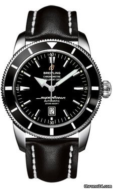 Breitling Superocean Heritage 46 Leather Strap watches