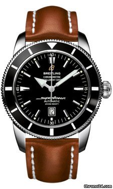 Breitling Superocean Heritage 46 Leather Strap watches