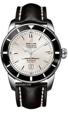 Breitling Superocean Heritage 46 Leather Strap watches