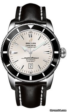 Breitling Superocean Heritage 46 Leather Strap watches