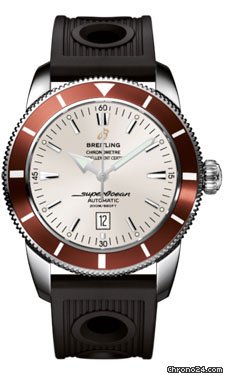 Breitling Superocean Heritage 46 Rubber Strap watches