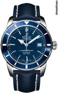 Breitling Superocean Heritage 42 Leather Strap watches