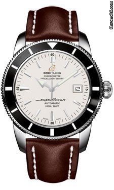 Breitling Superocean Heritage 42 Leather Strap watches