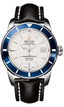 Replica Breitling Superocean Heritage 42 Leather Strap Watch