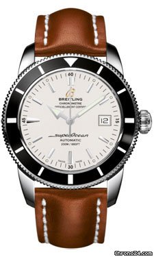 Breitling Superocean Heritage 42 Leather Strap watches