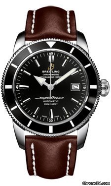 Breitling Superocean Heritage 42 Leather Strap watches