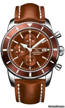 Breitling Superocean Heritage Chronographe Leather Strap watches