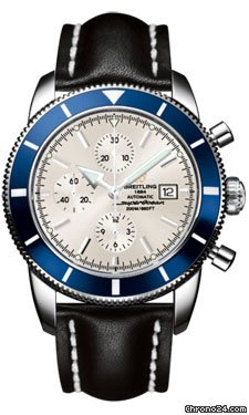Breitling Superocean Heritage Chronographe Leather Strap watches