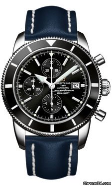 Breitling Superocean Heritage Chronographe Leather Strap watches