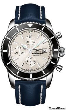 Breitling Superocean Heritage Chronographe Leather Strap watches
