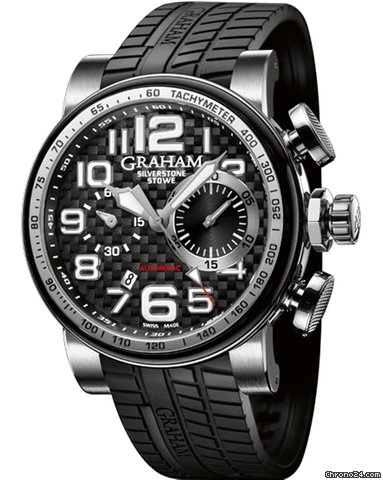 Graham SILVERSTONE STOWE BLACK CARBON - 100 % NEW watches
