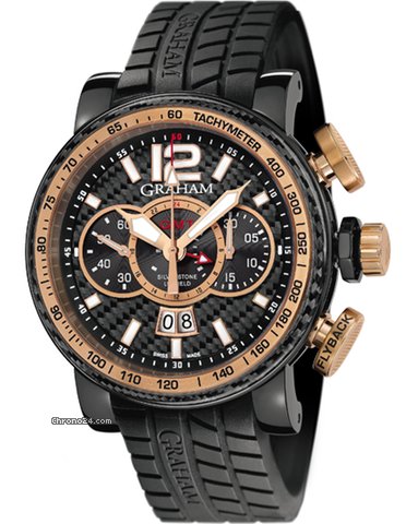 Graham SILVERSTONE LUFFIELD GMT GOLD AND PVD - 100 % NEW watches