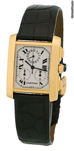 Cartier Tank Francaise Chronograph Strapwatch [On Hold] watches