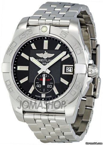 Breitling Galactic 36 Black Dial Automatic Mens Watch A3733011-BA33SS watches